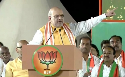 KCR turning T'gana into another Bengal: Amit Shah | KCR turning T'gana into another Bengal: Amit Shah