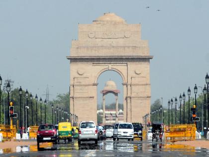 Delhi records min temp of 28.4 degrees | Delhi records min temp of 28.4 degrees