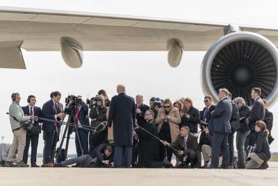 Trump hints trade deal unlikely during India trip | Trump hints trade deal unlikely during India trip Trump hints trade deal unlikely during India trip | Trump hints trade deal unlikely during India trip