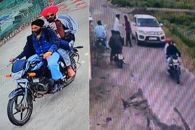 Bike used in escape seized but Amritpal Singh still at large | Bike used in escape seized but Amritpal Singh still at large