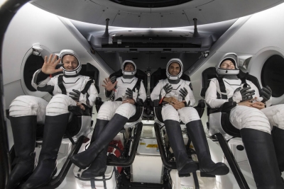 SpaceX successfully returns NASA, ESA astronauts from space station | SpaceX successfully returns NASA, ESA astronauts from space station