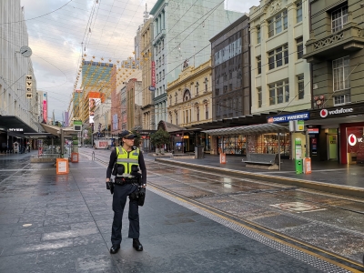 Aus police warn of zero tolerance for anti-lockdown protesters | Aus police warn of zero tolerance for anti-lockdown protesters