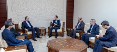 Syrian Prez, Iranian FM discuss nuclear deal | Syrian Prez, Iranian FM discuss nuclear deal