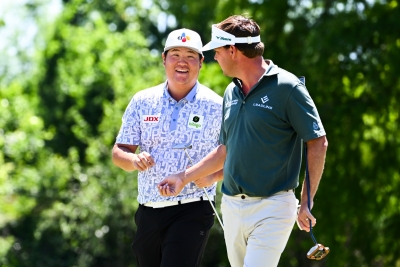 Golf: Im sparkles as he and partner Mitchell stay in hunt at Zurich Classic of New Orleans | Golf: Im sparkles as he and partner Mitchell stay in hunt at Zurich Classic of New Orleans