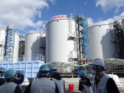 Japan sends seawater into tunnel built for Fukushima wastewater discharge | Japan sends seawater into tunnel built for Fukushima wastewater discharge