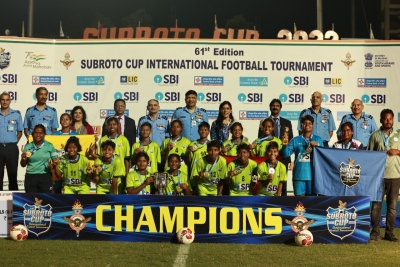 St. Patrick's Jharkhand crowned 61st Subroto Cup Girls U-17 champions | St. Patrick's Jharkhand crowned 61st Subroto Cup Girls U-17 champions
