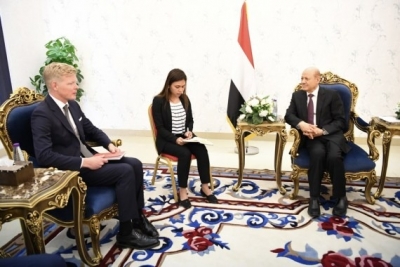 Yemeni leader, UN envoy meet to discuss truce renewal | Yemeni leader, UN envoy meet to discuss truce renewal