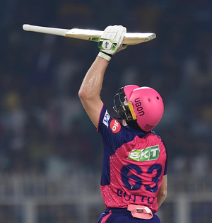IPL 2024: Buttler's unbeaten 107 tops Narine's ton as Rajasthan overcome Kolkata by two wickets | IPL 2024: Buttler's unbeaten 107 tops Narine's ton as Rajasthan overcome Kolkata by two wickets