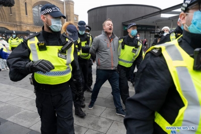Over 150 arrested in London anti-lockdown protests | Over 150 arrested in London anti-lockdown protests Over 150 arrested in London anti-lockdown protests | Over 150 arrested in London anti-lockdown protests