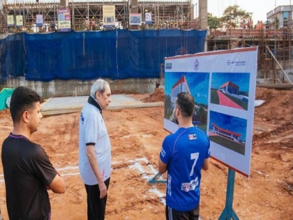 Odisha: Naveen Patnaik reviews progress of India's first indoor athletic stadium project in Bhubaneswar | Odisha: Naveen Patnaik reviews progress of India's first indoor athletic stadium project in Bhubaneswar