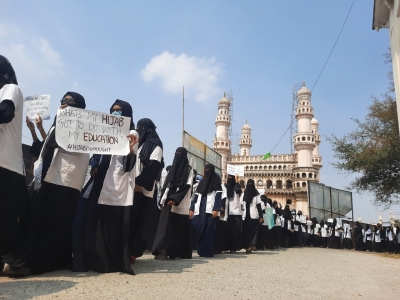 Hijab row: Open schools, see no problems occur, HC tells K'taka govt | Hijab row: Open schools, see no problems occur, HC tells K'taka govt