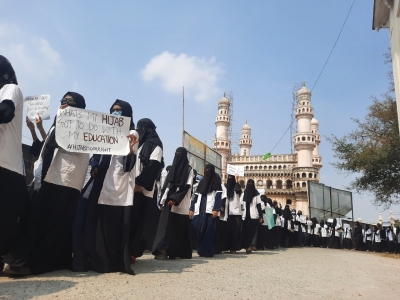 Hijab row: Open schools, see no problems occur, HC tells K'taka govt | Hijab row: Open schools, see no problems occur, HC tells K'taka govt Hijab row: Open schools, see no problems occur, HC tells K'taka govt | Hijab row: Open schools, see no problems occur, HC tells K'taka govt