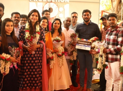 Work on Tamil thriller featuring four lead actresses begins | Work on Tamil thriller featuring four lead actresses begins