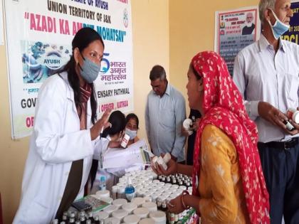 J-K: Block Health Mela organised at Kathua's Hiranagar | J-K: Block Health Mela organised at Kathua's Hiranagar