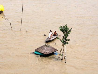 Ganga water level near danger mark in UP's Bulandshahr | Ganga water level near danger mark in UP's Bulandshahr Ganga water level near danger mark in UP's Bulandshahr | Ganga water level near danger mark in UP's Bulandshahr