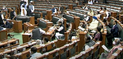 Lok Sabha adjourned for the day amid protests by opposition over Adani issue | Lok Sabha adjourned for the day amid protests by opposition over Adani issue