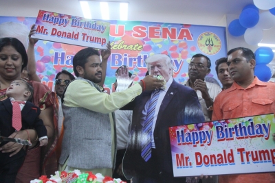 Hindu Sena welcomes 'hero' Trump | Hindu Sena welcomes 'hero' Trump Hindu Sena welcomes 'hero' Trump | Hindu Sena welcomes 'hero' Trump