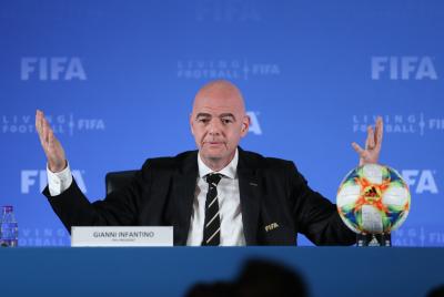 2022 World Cup will be played in packed stadiums: Infantino | 2022 World Cup will be played in packed stadiums: Infantino