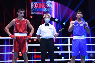 ASBC Asian Youth & Junior Boxing: Gaurav Saini enters final | ASBC Asian Youth & Junior Boxing: Gaurav Saini enters final