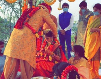 Telugu actor Nikhil Siddhartha gets married amid COVID-19 lockdown | Telugu actor Nikhil Siddhartha gets married amid COVID-19 lockdown