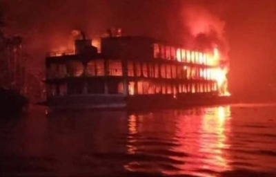 Bangladesh police arrest owner of fire-hit ferry | Bangladesh police arrest owner of fire-hit ferry