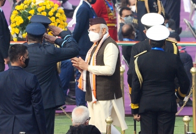 Demand spikes for U'khand cap PM Modi wore on R-Day | Demand spikes for U'khand cap PM Modi wore on R-Day Demand spikes for U'khand cap PM Modi wore on R-Day | Demand spikes for U'khand cap PM Modi wore on R-Day
