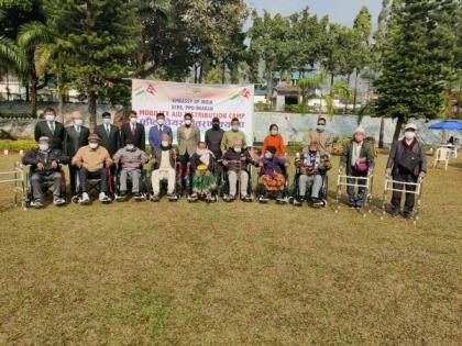 R-Day: Indian Embassy holds mobility aid distribution camp in Nepal | R-Day: Indian Embassy holds mobility aid distribution camp in Nepal