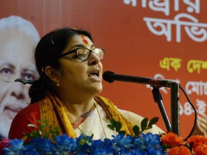 Complaint filed at ED against Locket Chatterjee alleging chit-fund connection | Complaint filed at ED against Locket Chatterjee alleging chit-fund connection