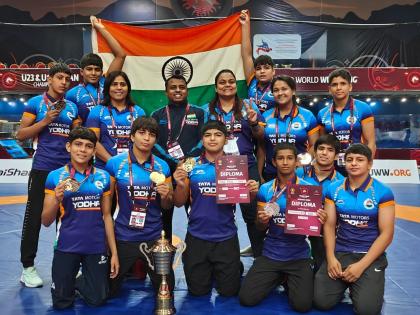 U-17 Asian Wrestling: India bag seven medals on Day 3 as women win team championships | U-17 Asian Wrestling: India bag seven medals on Day 3 as women win team championships