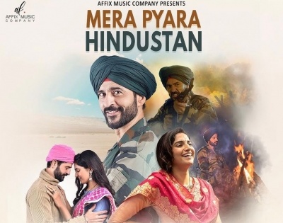 Hiten Tejwani makes his music video debut in 'Mera Pyara Hindustan' | Hiten Tejwani makes his music video debut in 'Mera Pyara Hindustan'