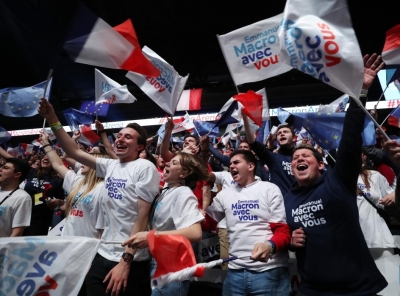 Voting underway in French presidential election | Voting underway in French presidential election