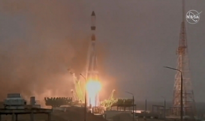 Russian resupply ship launches to space station | Russian resupply ship launches to space station