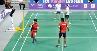 Orleans badminton: India's Garaga-Panjala in men's doubles final | Orleans badminton: India's Garaga-Panjala in men's doubles final