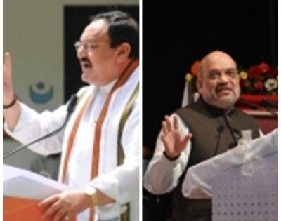 Nadda, Shah hold meeting over Manipur polls, discuss strategy | Nadda, Shah hold meeting over Manipur polls, discuss strategy