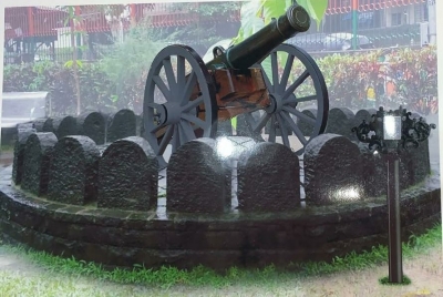 2 British-era cannons to adorn Mumbai garden | 2 British-era cannons to adorn Mumbai garden