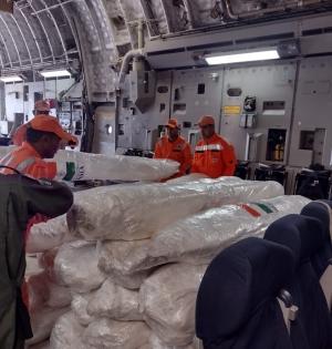 India sends relief materials to Ukraine as humanitarian assistance | India sends relief materials to Ukraine as humanitarian assistance