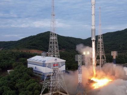 N.Korea releases rare pics of botched spy satellite launch | N.Korea releases rare pics of botched spy satellite launch