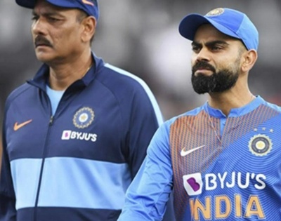 Shastri had suggested to Kohli to give up all white ball captaincy; reports | Shastri had suggested to Kohli to give up all white ball captaincy; reports