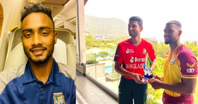 Several Bangladesh cricketer fall sick on sea journey from Saint Lucia to Dominica | Several Bangladesh cricketer fall sick on sea journey from Saint Lucia to Dominica
