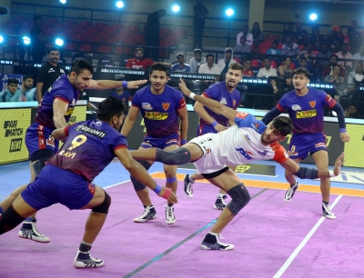 PKL 9: Naveen Kumar stars in thriller as Dabang Delhi continues winning streak | PKL 9: Naveen Kumar stars in thriller as Dabang Delhi continues winning streak PKL 9: Naveen Kumar stars in thriller as Dabang Delhi continues winning streak | PKL 9: Naveen Kumar stars in thriller as Dabang Delhi continues winning streak