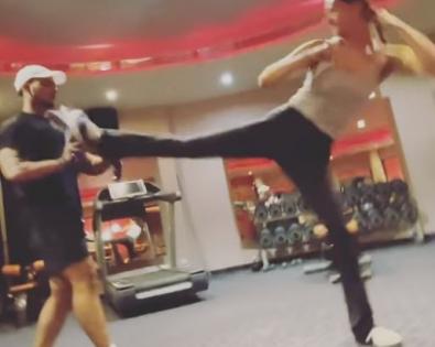 Vaani Kapoor shares a glimpse from her martial arts training session | Vaani Kapoor shares a glimpse from her martial arts training session