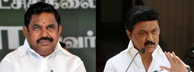 TN polls: CM Palanisamy, Stalins file nominations | TN polls: CM Palanisamy, Stalins file nominations