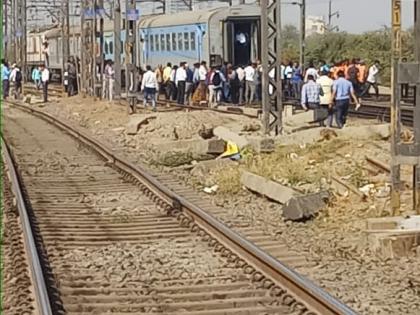Protester miraculously survives after train runs over him at Bihta railway station | Protester miraculously survives after train runs over him at Bihta railway station Protester miraculously survives after train runs over him at Bihta railway station | Protester miraculously survives after train runs over him at Bihta railway station