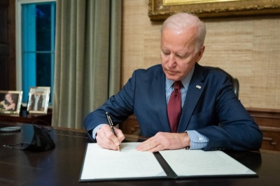 Biden signs Democratic bill on tax, health care, climate | Biden signs Democratic bill on tax, health care, climate