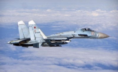 Russia sends fighter jet to escort French military planes near border | Russia sends fighter jet to escort French military planes near border Russia sends fighter jet to escort French military planes near border | Russia sends fighter jet to escort French military planes near border