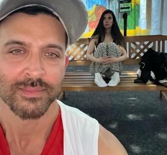 Hrithik shares first picture of girlfriend Saba Azad on Instagram | Hrithik shares first picture of girlfriend Saba Azad on Instagram