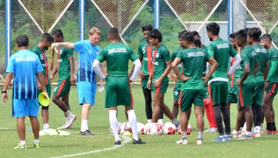 India will be under pressure, says B'desh goalkeeping coach | India will be under pressure, says B'desh goalkeeping coach