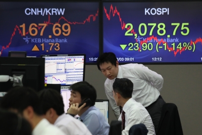 Seoul shares dip on US monetary policy uncertainties | Seoul shares dip on US monetary policy uncertainties Seoul shares dip on US monetary policy uncertainties | Seoul shares dip on US monetary policy uncertainties