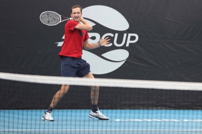 With eye on ATP Cup, world No. 2 Daniil Medvedev hits the Sydney courts | With eye on ATP Cup, world No. 2 Daniil Medvedev hits the Sydney courts