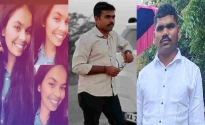 K'taka rain: Search on for 2 cops washed away in overflowing rivulet; B.Com graduate electrocuted | K'taka rain: Search on for 2 cops washed away in overflowing rivulet; B.Com graduate electrocuted